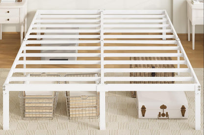 allewie queen bed frame, 14 inch metal beds, main product view