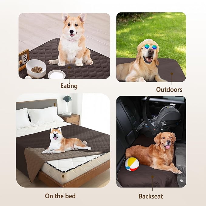 gogobunny 100% Double Sided Waterproof Dog Blanket Soft Pet Bed Cover - Image 2