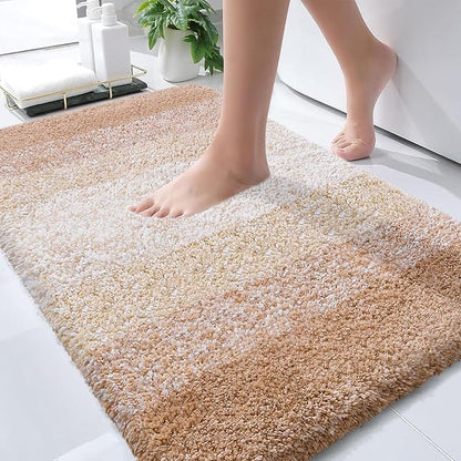 OLANLY Bathroom Rugs Mat 36x24, Extra Soft Absorbent Microfiber Bath Rugs by OLANLY