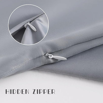 NTBAY Zippered Silk Satin Toddler Pillowcases - Image 3