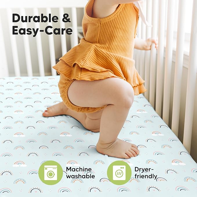 KeaBabies 2-Pack Baby Crib Sheets - Image 7
