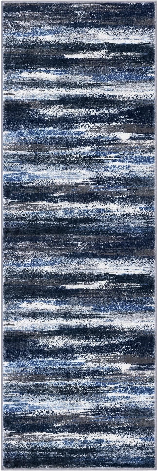 Modern Abstract Runner Rug 2x6 - Image 9