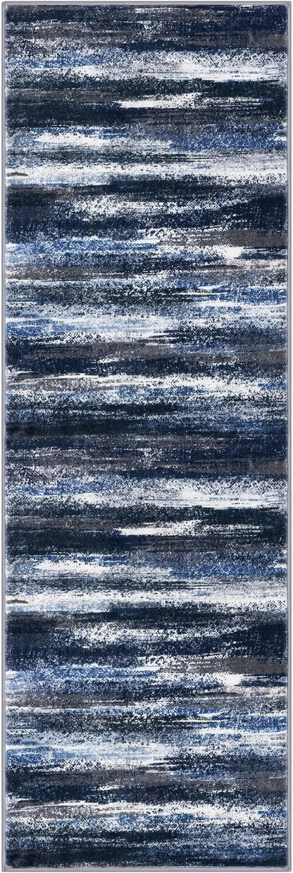 Modern Abstract Runner Rug 2x6 - Image 9