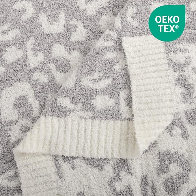 NEXHOME PRO Leopard Soft Blanket Twin Size, Fuzzy Throw Blanket - Image 6