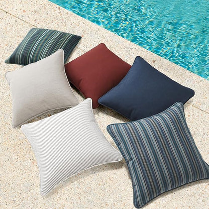 Sunbrella Decorative Outdoor Water Repellent Throw Pillows - Image 7