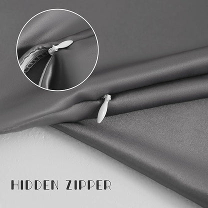 NTBAY Zippered Silk Satin Toddler Pillowcases - Image 3