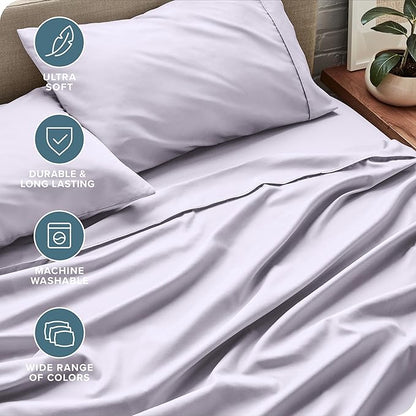 Bare Home Split Head Flex King Sheet Set - Image 5