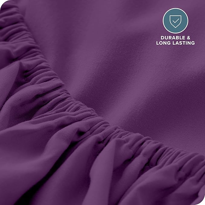 Bare Home Fitted Bottom Sheet Queen Size - Image 5