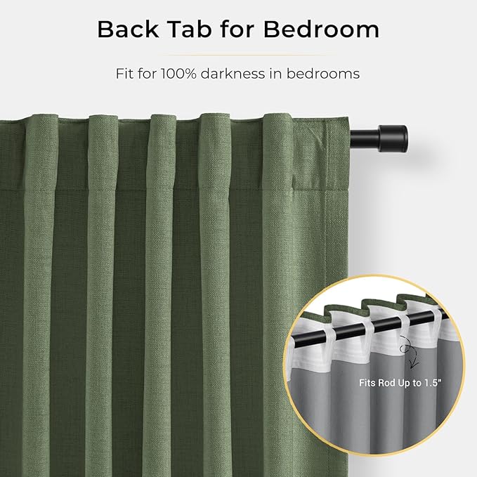 INOVADAY 100% Blackout Curtains - Image 4