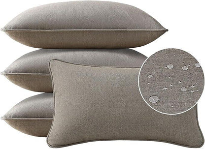 Sunbrella Decorative Outdoor Water Repellent Throw Pillows by Unimatta