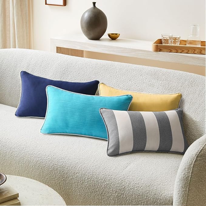 Decorative Outdoor Water Repellent Throw Pillows - Image 6