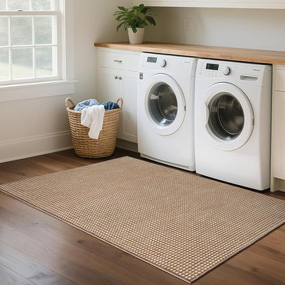 Boho 3x5 ft Washable Area Rug Entryway Runner - Image 8