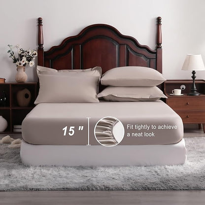 NTBAY Queen Comforter Set with Sheets, 7 Pieces Soft and Breathable Queen - Image 3