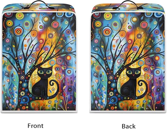 Modern Art Cat Coffee Maker Covers - Image 2