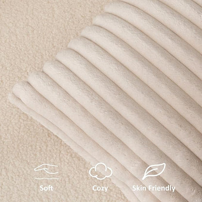 Kevin Textile Soft Plush 14x24 Inch Lumbar Pillow Cover 1 Pack, Luxury Fluffy - Image 3