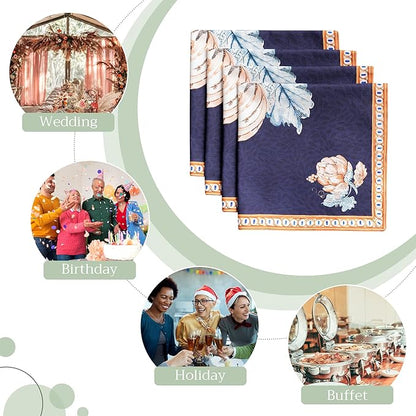 Maison d' Hermine Cloth Napkins Set of 4 100% Cotton - Image 5