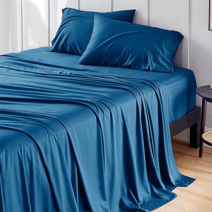 Bedsure King Size Sheets Set, Cooling Sheets by BEDSURE