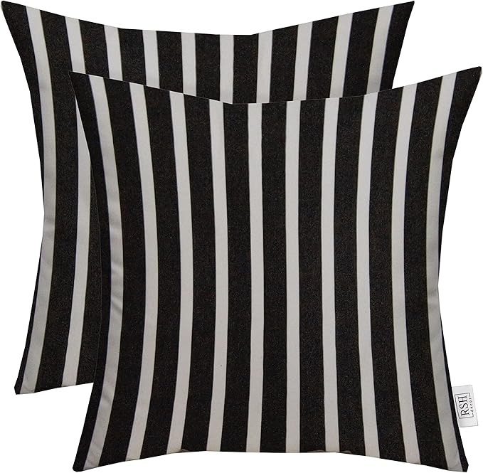 RSH DECOR: Sunbrella Square Throw Pillows Set of 2 | 24" x 24" | Water and by RSHDECOR