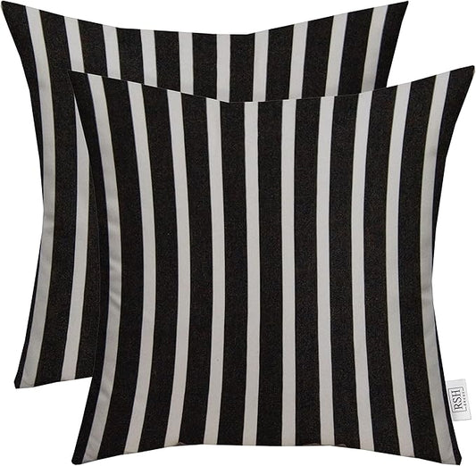 RSH DECOR: Sunbrella Square Throw Pillows Set of 2 | 24" x 24" | Water and by RSHDECOR