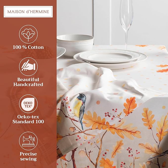 Maison d' Hermine Cloth Napkins Set of 4 100% Cotton - Image 2