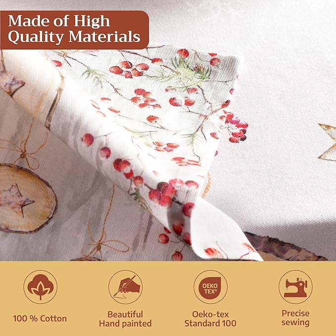 Maison d' Hermine Cloth Napkins Set of 4 100% Cotton - Image 3