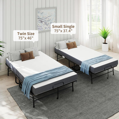folding bed with 5 inch mattrees, 75"x46" rollaway, view 9