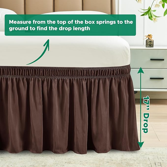 Biscaynebay Wrap Around Bed Skirts - Image 3