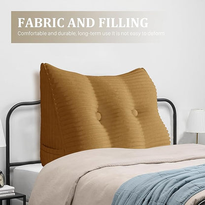 14 lbs Thickened King Wedge Pillow Headboard Body Positioner Triangular Reading - Image 5