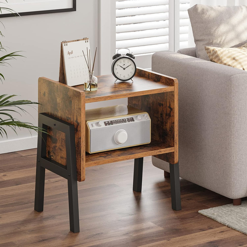 TUTOTAK Nightstnd, Set of 2, Stackable End Tables, Side Table, Bedside Tables...