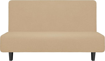 Easy-Going Stretch Futon Slipcover Armless Futon Bed Cover Furniture Protector by Easy-Going