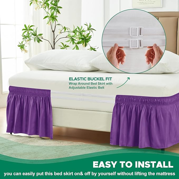 Biscaynebay Wrap Around Bed Skirts - Image 5