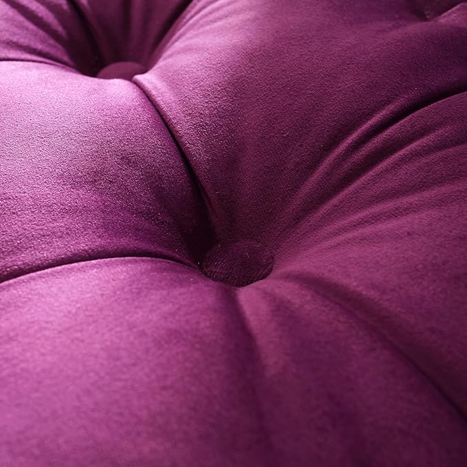 vctops Square Solid Color Velvet Seat Cushion - Image 7
