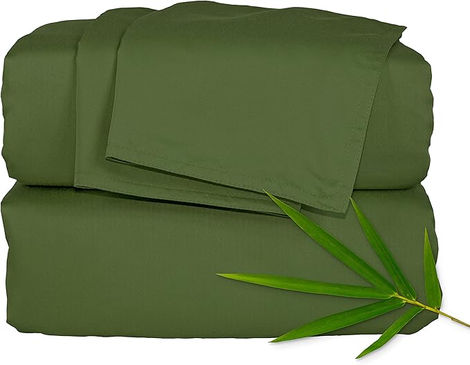 Pure Bamboo California King Sheets, Genuine 100% Organic Viscose Derived from by PureBamboo