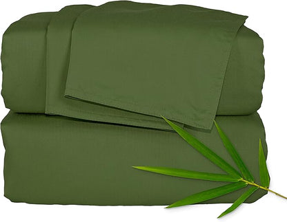 Pure Bamboo California King Sheets, Genuine 100% Organic Viscose Derived from by PureBamboo