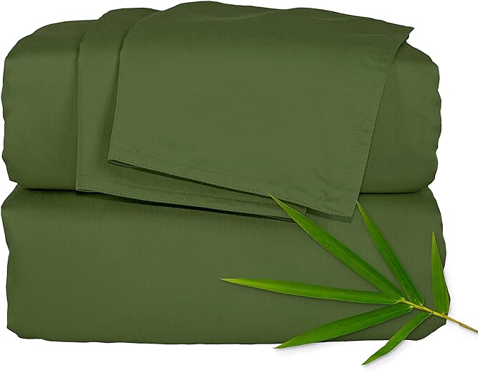 Pure Bamboo Split King Sheets, Genuine 100% Organic Viscose Derived from Bamboo by PureBamboo