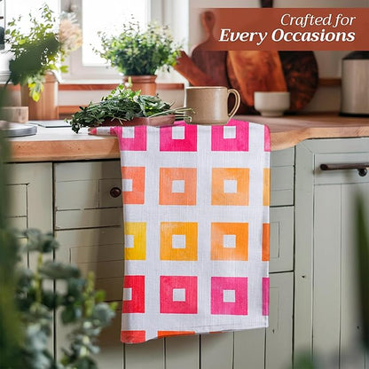 Maison d' Hermine Kitchen Towels Set of 3 100% Cotton 27.50" x 20" Reusable - Image 6