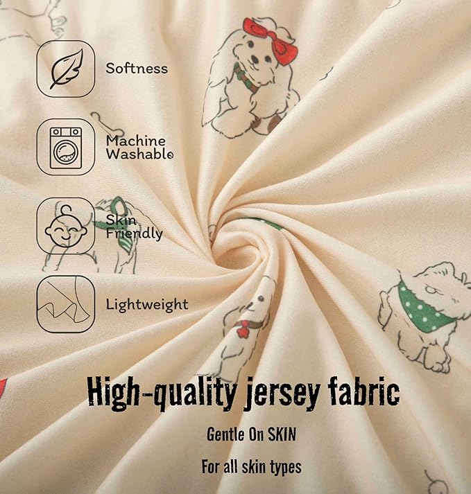 SDY Dog Bassinet Sheets Boys Girls, Fit - Image 4