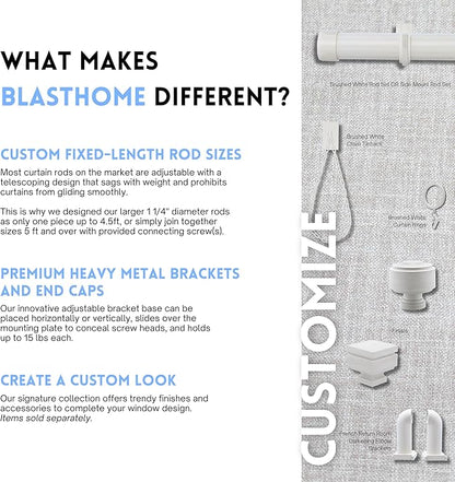 BlastHome® Luxury Curtain Rings – Premium Metal - Image 3