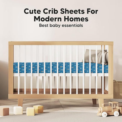 KeaBabies 2-Pack Baby Crib Sheets - Image 8