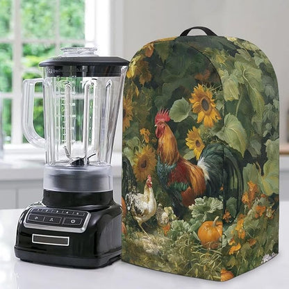 Sunflowers Rooster Mixer Hood Cover Dust Covers by Unknown