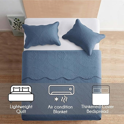 IR Imperial Rooms 8 Pack Quilt King Size Bedding - Image 9