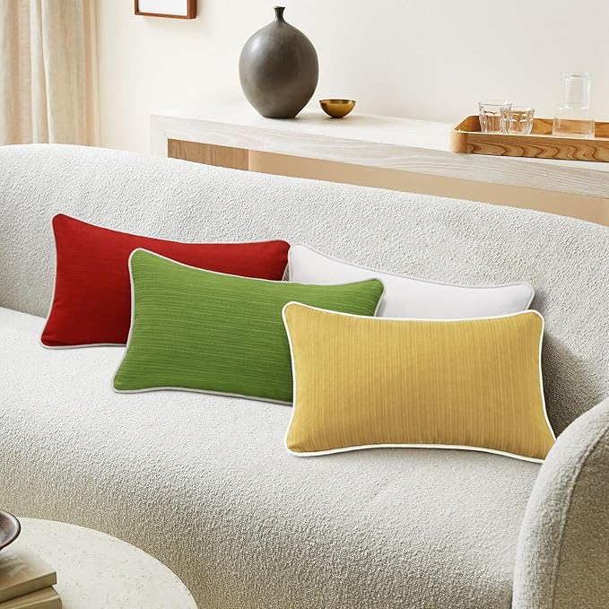 Decorative Outdoor Water Repellent Throw Pillows - Image 7