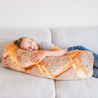 32" 3D Seeded Baguette Throw Pillow - Image 3