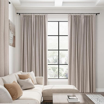 Brownish Grey Blackout Curtains 84 Inch Long - Image 6