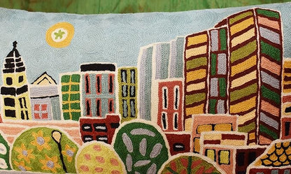 Boston Pillow Cover | Karla Gerard Kennedy Greenway | Boston City Pillowcase | - Image 9