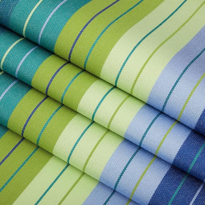 RSH DECOR: Sunbrella Square Throw Pillows Set of 4 | 17" x 17" | Water and - Image 3