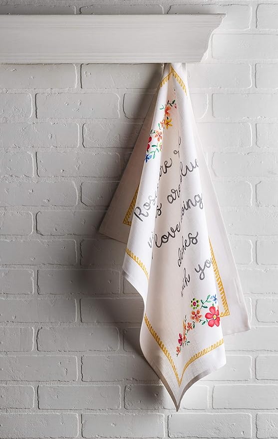 Maison d' Hermine Kitchen Towels Set of 3 100% Cotton 27.50" x 20" Reusable - Image 8