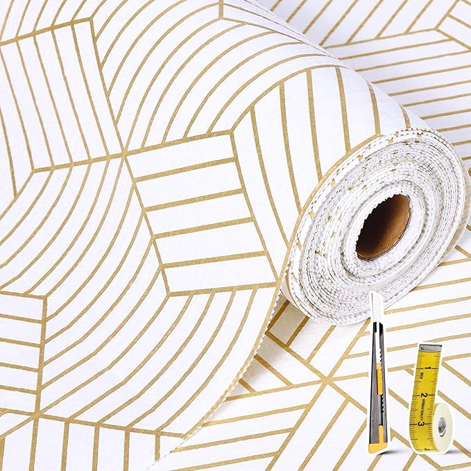 Shelf Liners for Kitchen Cabinets Non Adhesive Shelf Liner Paper Non-Slip by Oneoftheworld