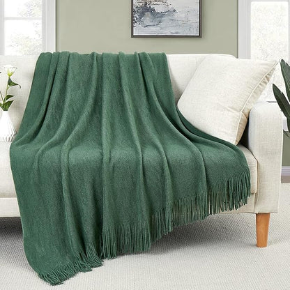 Homiest Decorative Knitted Throw Blanket by Homiest