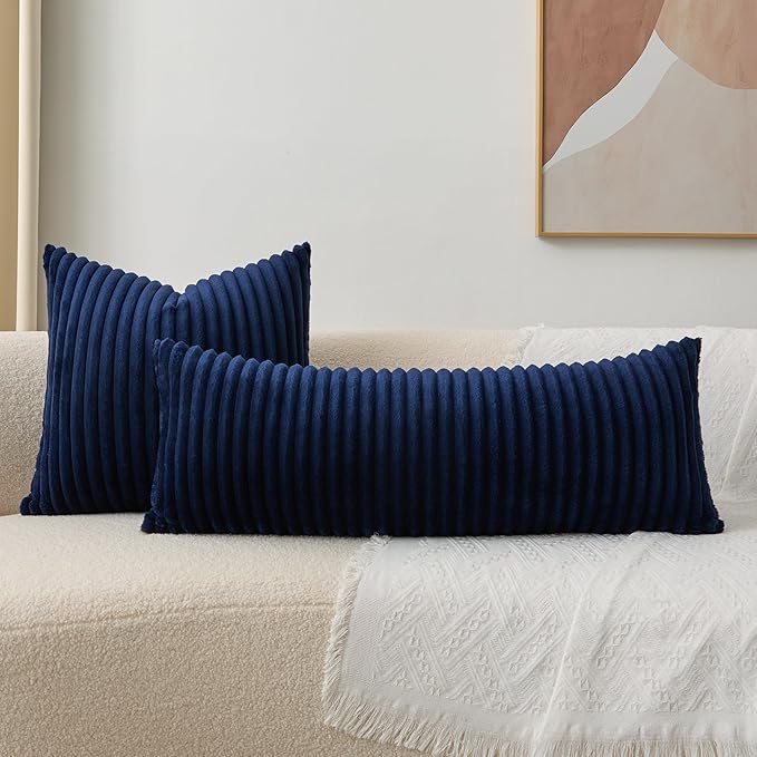 Kevin Textile Soft Plush 14x36 Inch Long Lumbar Pillow Cover 1 Pack, Luxury - Image 7